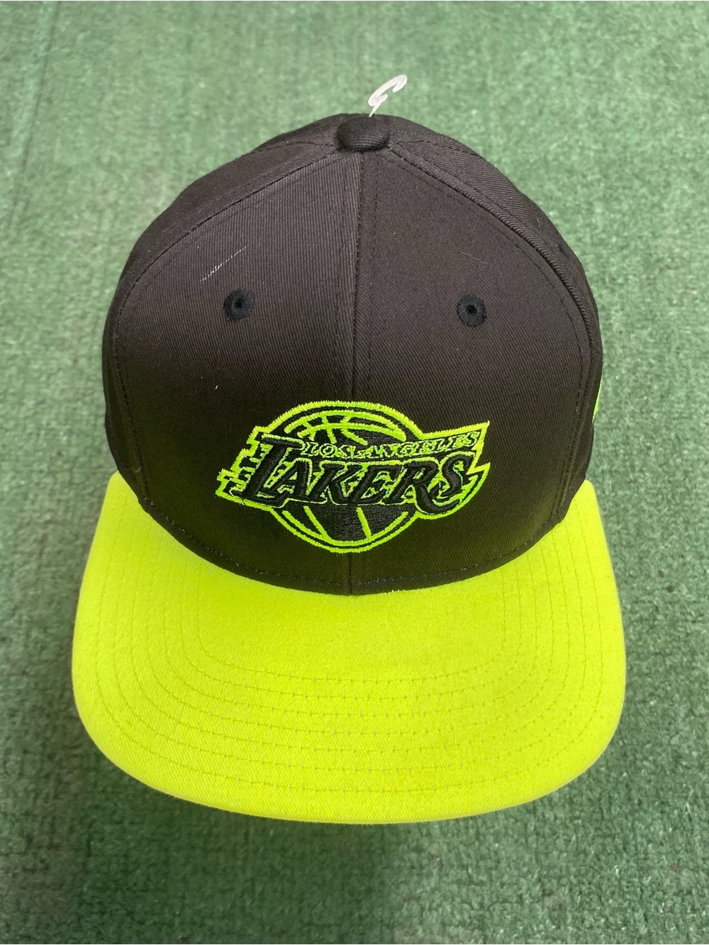 Adidas Neon Green Snapback Hat